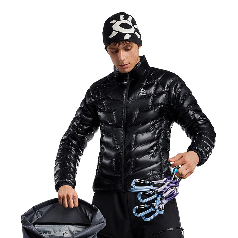 Kailas GT ZERO 900FP Goose Down Stand Collar Jacket Men's - Image 11