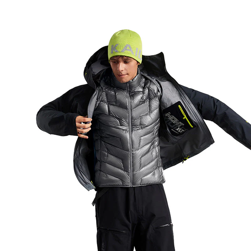 Kailas GT ZERO 900FP Goose Down Stand Collar Jacket Men's - Image 6